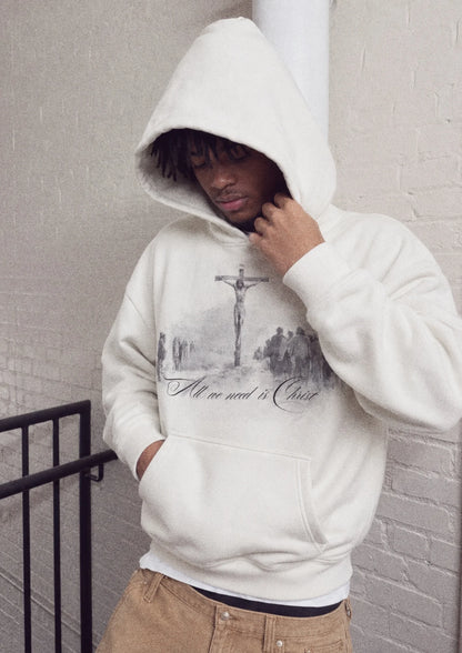 "All we need is Christ " Hoodie