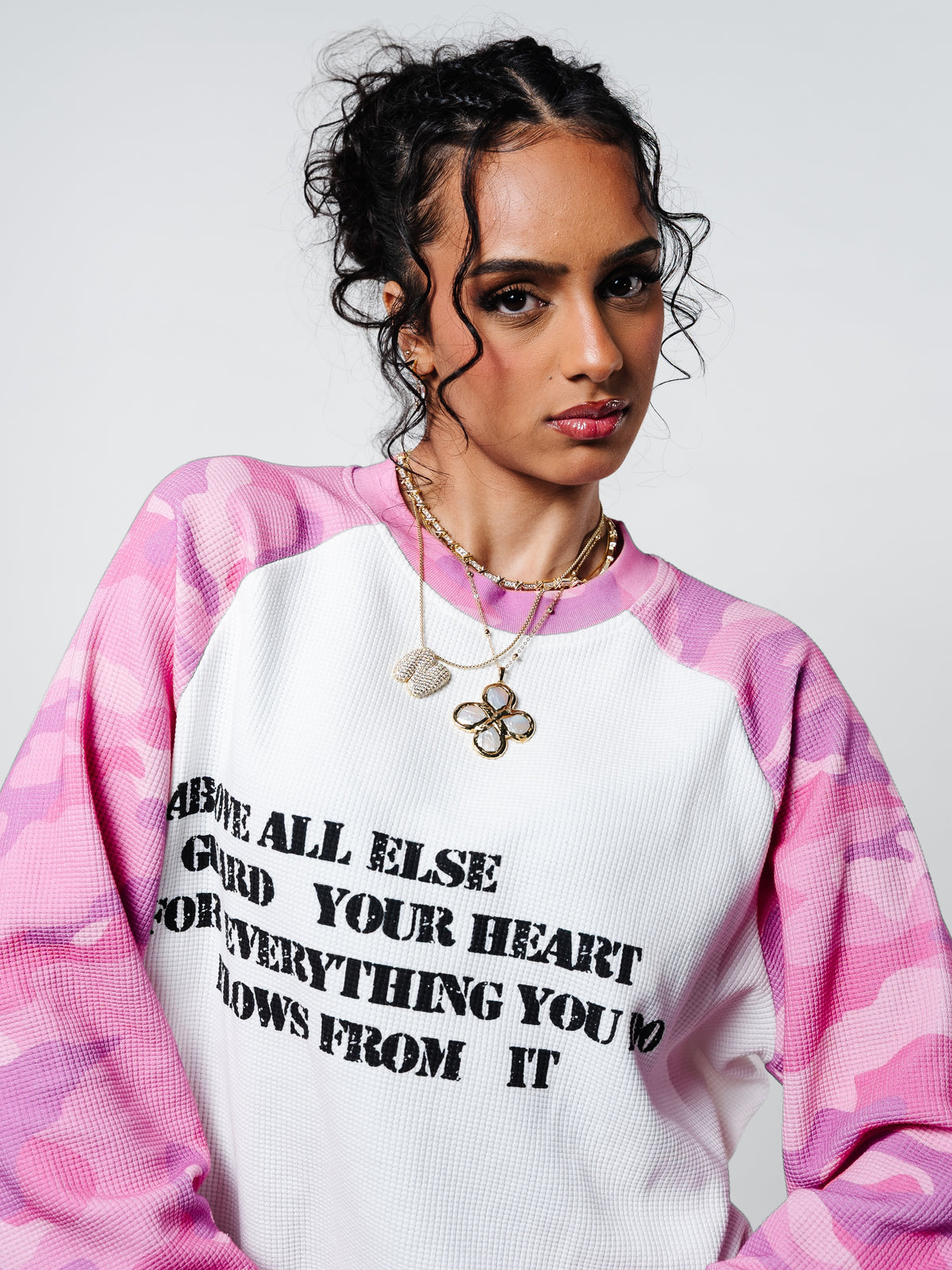 "Above all else, guard your heart" Longsleeve