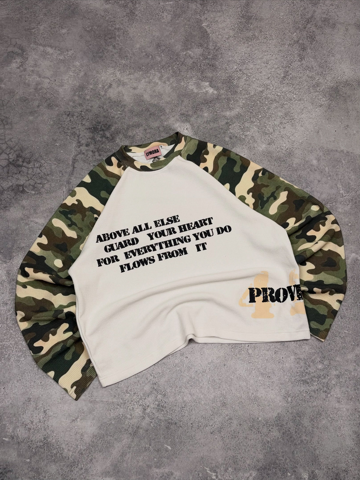 "Above all else, guard your heart" Longsleeve