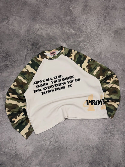 "Above all else, guard your heart" Longsleeve